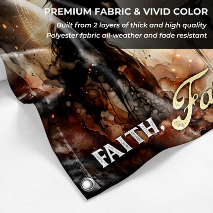 SP-01 One Flag One Faith One Nation Christian Freedom Flag