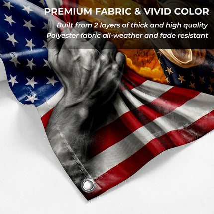 SP-01 One Nation Under God Christian Heritage Patriotic Flag
