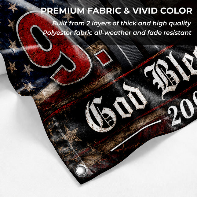 SP-01 God Bless America 9/11 Memorial Flag 2001–2026 Anniversary Tribute