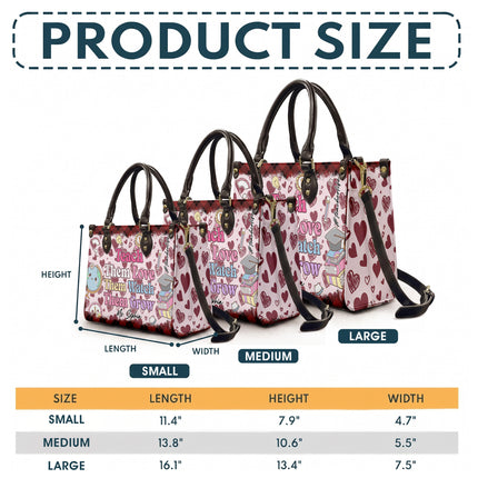 Personalized Teacher Leather Handbag Pink Plaid Hearts