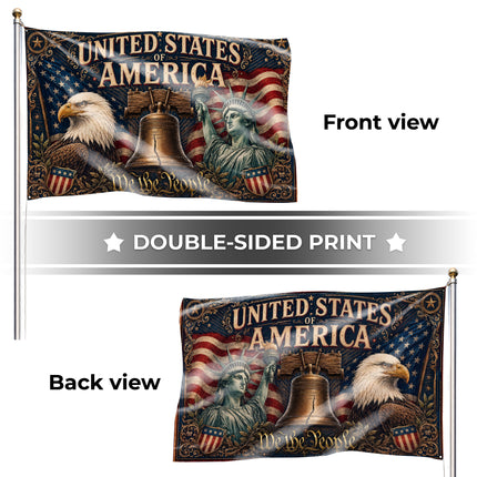 SP-01 Veteran Memorial Flag Fallen Heroes Remembrance Tribute