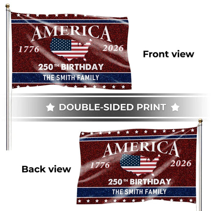 Personalized We The People Statue of Liberty House Flag America 250 HOF22 - Charming Present
