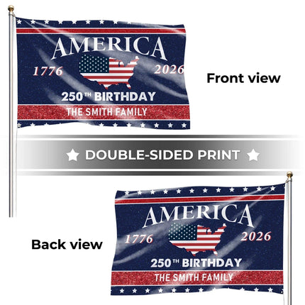 Personalized We The People Statue of Liberty House Flag America 250 HOF22 - Charming Present