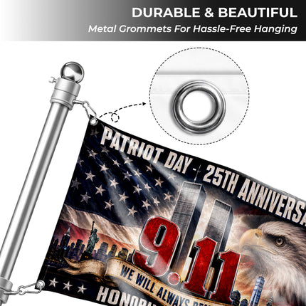 SP-01 Honoring the Heroes Patriot Day 9/11 Remembrance Flag