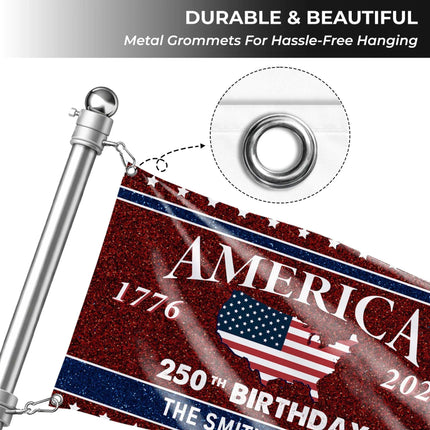 Personalized We The People Statue of Liberty House Flag America 250 HOF22 - Charming Present