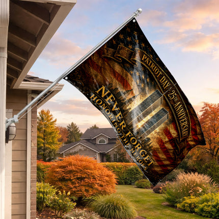 SP-01 Honoring the Heroes 9/11 Patriot Day Flag 25th Anniversary
