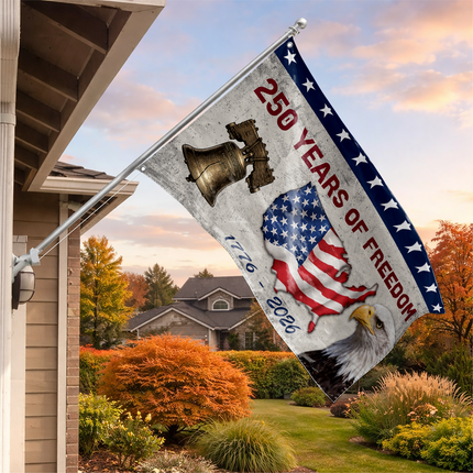 SP-01 National Pride We the People 1776–2026 American Grommet Flag