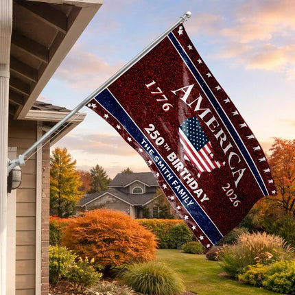 Personalized We The People Statue of Liberty House Flag America 250 HOF22 - Charming Present
