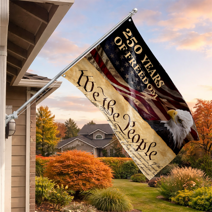 SP-01 National Pride Bald Eagle American Grommet Flag
