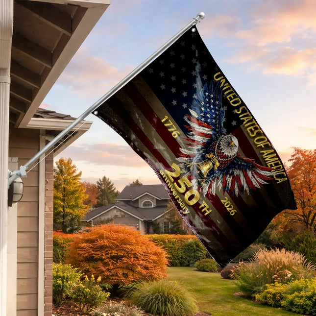 Patriotic Liberty Bell Eagle Flag America 250 Anniversary HOF5 - Charming Present