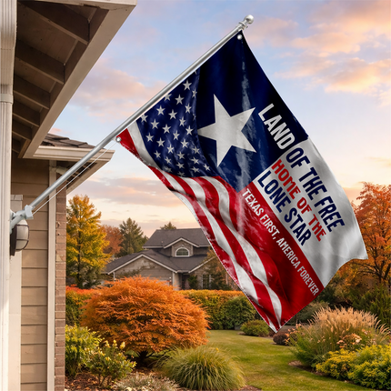 Texas Grommet Flag Texas First America Forever Lone Star