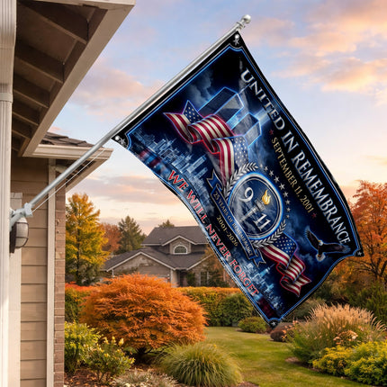 SP-01 World Trade Center 9/11 Remembrance Flag September 11 2026 Tribute