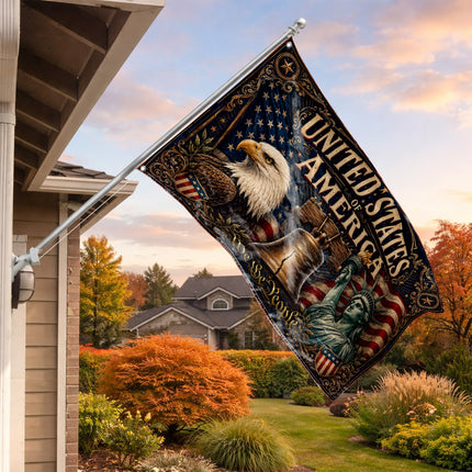 SP-01 Veteran Memorial Flag Fallen Heroes Remembrance Tribute