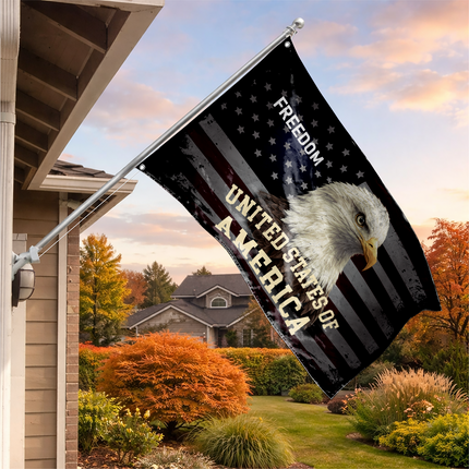 SP-01 Bald Eagle American Flag Hope and Liberty Presidents Day