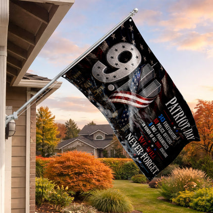 SP-01 First Responders 9/11 Patriot Day Memorial Flag EMS Paramedics Tribute