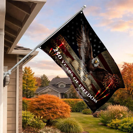 We The People 250 Years of Freedom Eagle Flag America 250 HOF4 - Charming Present