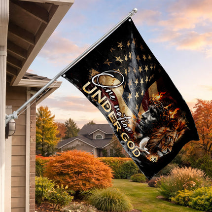 SP-01 Faith Freedom Lion of Judah One Nation Under God Memorial Day Flag
