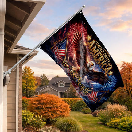 SP-01 Eagle Freedom Flag We The People Independence Day