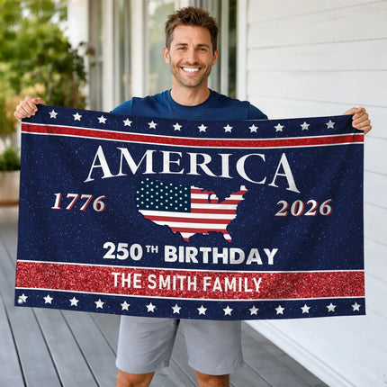 Personalized We The People Statue of Liberty House Flag America 250 HOF22 - Charming Present