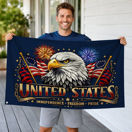 SP-01 Patriotic Outdoor Flag Independence Freedom Pride National Day of Prayer