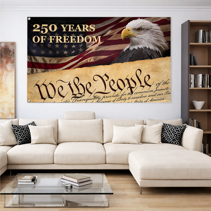 SP-01 National Pride Bald Eagle American Grommet Flag