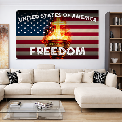 SP-01 Freedom Flag Religious Freedom Christian Celebrations