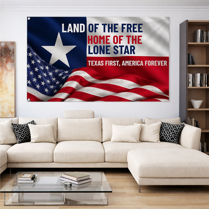 Texas Grommet Flag Texas First America Forever Lone Star