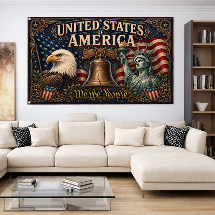SP-01 Veteran Memorial Flag Fallen Heroes Remembrance Tribute