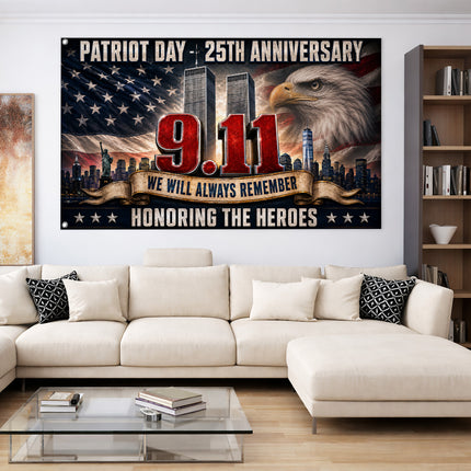 SP-01 Honoring the Heroes Patriot Day 9/11 Remembrance Flag