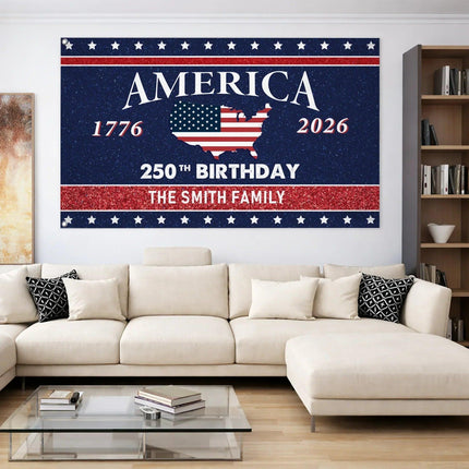 Personalized We The People Statue of Liberty House Flag America 250 HOF22 - Charming Present