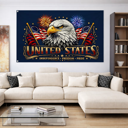 SP-01 Patriotic Outdoor Flag Independence Freedom Pride National Day of Prayer
