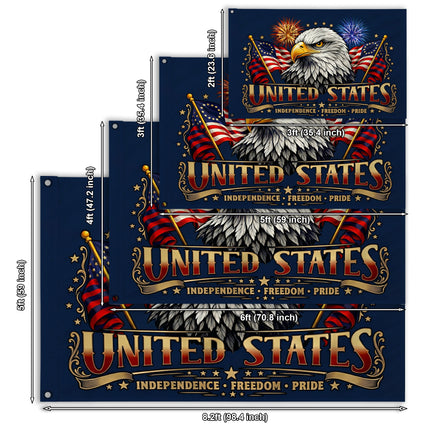 SP-01 Patriotic Outdoor Flag Independence Freedom Pride National Day of Prayer