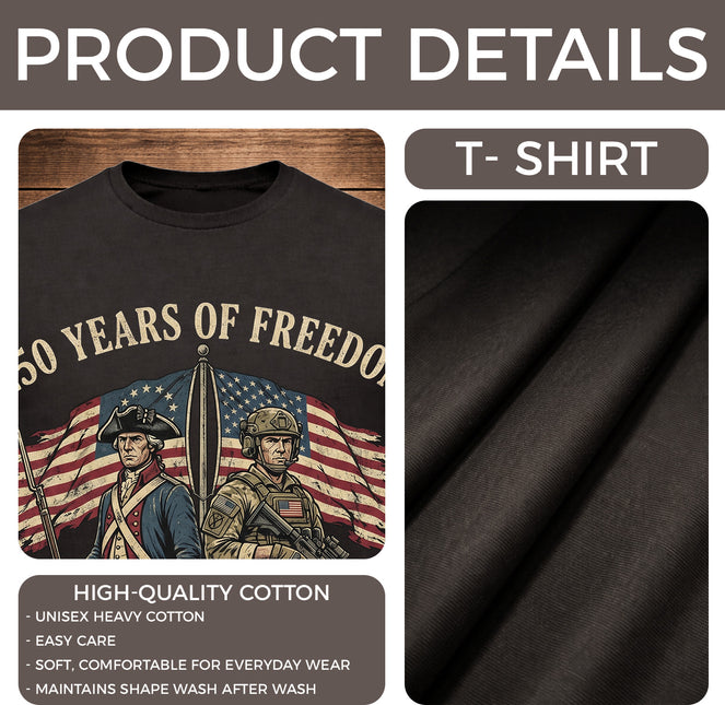 We The People Military Defenders Patriotic T-Shirt America 250