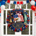 Patriotic 250th Anniversary Custom Wooden Sign WOS1 - Charming Present