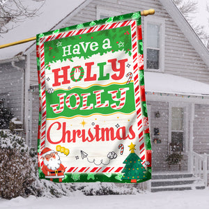 Have A Holly Jolly Christmas Flag