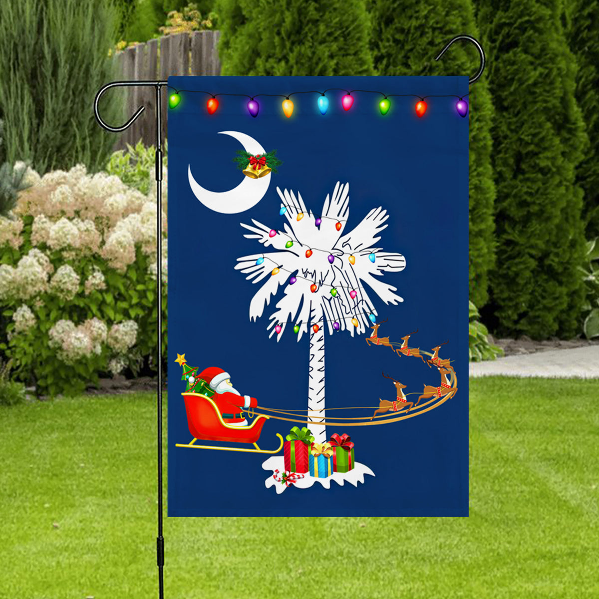 South Carolina State Christmas Flag