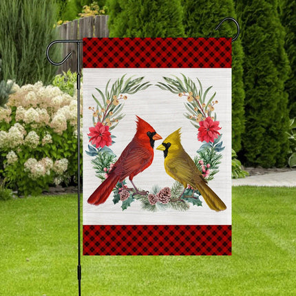 Cardinal Birds Memorial Flag - Charming Present