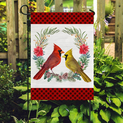 Cardinal Birds Memorial Flag - Charming Present