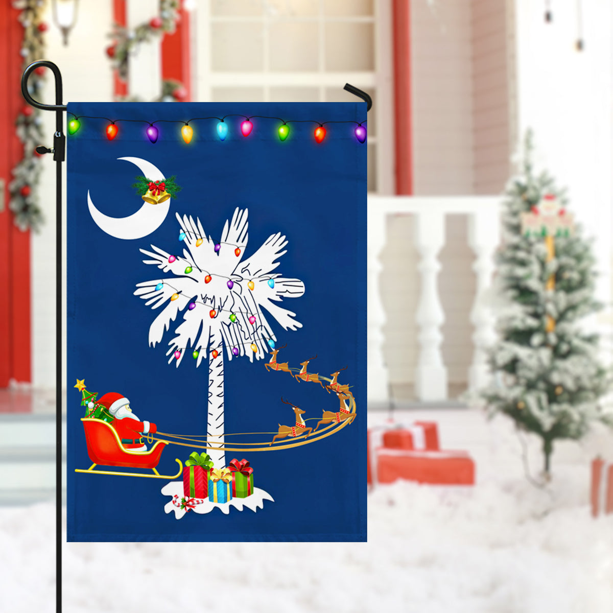South Carolina State Christmas Flag