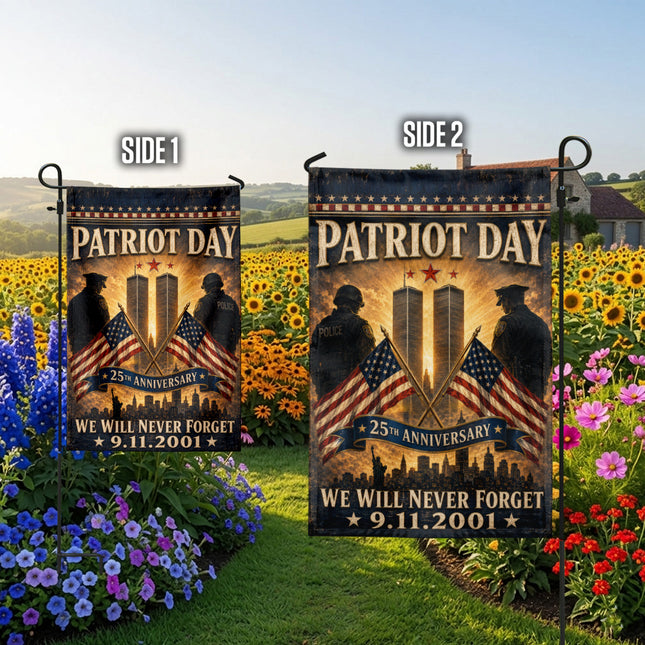 SP-01 Patriot Day 25th Anniversary Twin Towers Memorial Flag
