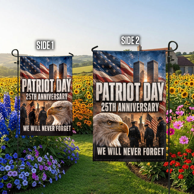 SP-01 Twin Towers American Eagle Patriot Day 25th Anniversary Flag