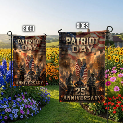 SP-01 Firefighters Patriot Day 25th Anniversary Tribute Flag
