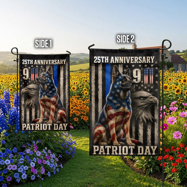 SP-01 Patriot Day 2026 25th Anniversary K9 Heroes Flag