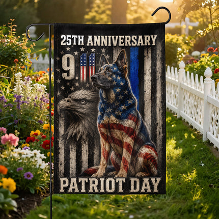 SP-01 Patriot Day 2026 25th Anniversary K9 Heroes Flag