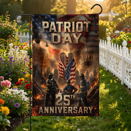 SP-01 Firefighters Patriot Day 25th Anniversary Tribute Flag