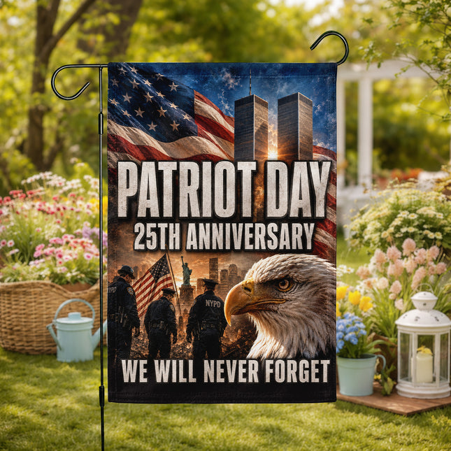 SP-01 Twin Towers American Eagle Patriot Day 25th Anniversary Flag