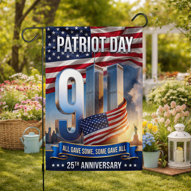 SP-01 All Gave Some, Some Gave All Patriot Day 25th Anniversary Flag