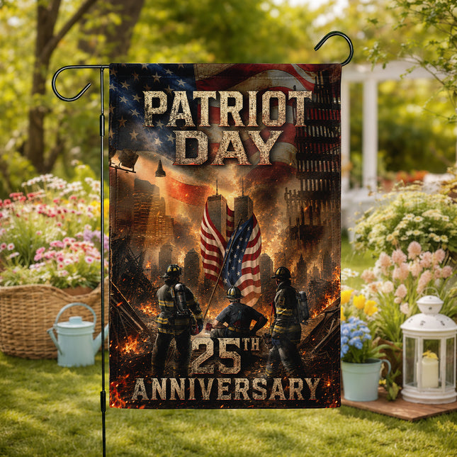 SP-01 Firefighters Patriot Day 25th Anniversary Tribute Flag