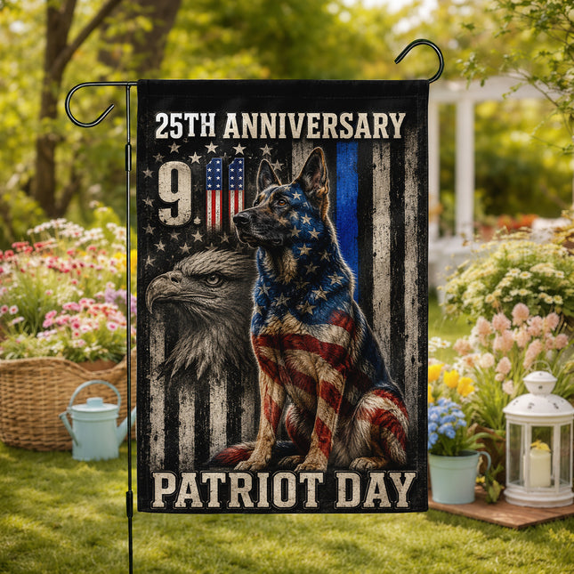 SP-01 Patriot Day 2026 25th Anniversary K9 Heroes Flag