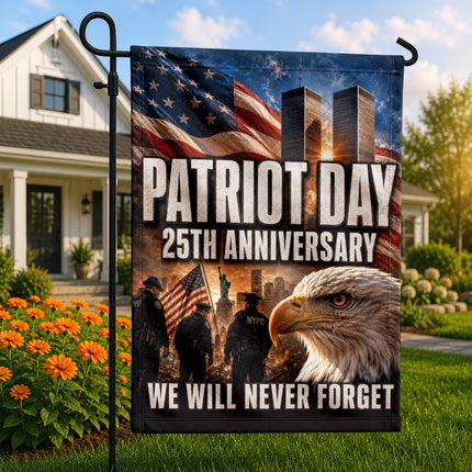 SP-01 Twin Towers American Eagle Patriot Day 25th Anniversary Flag